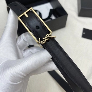 Saint Laurent 생로랑 2023 LADY 벨트 폭 2cm (금장,은장)