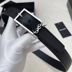 Saint Laurent 생로랑 2023 LADY 벨트 폭 3cm (금장,은장)