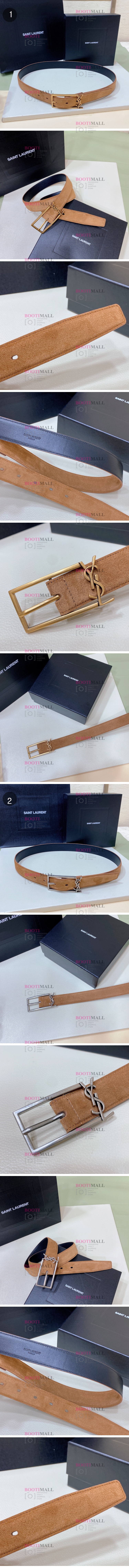 Saint Laurent 생로랑 2023 LADY 벨트 폭 3cm (2색) (11월) 1
