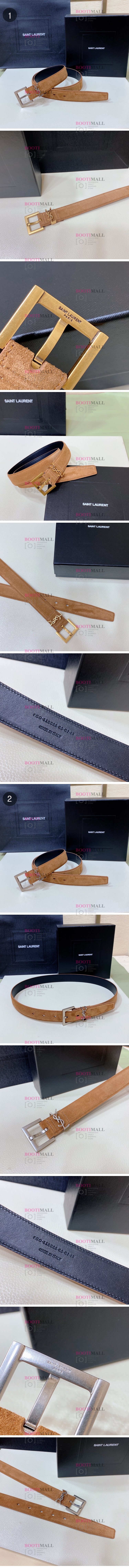 Saint Laurent 생로랑 2023 LADY 벨트 폭 3cm (2색) (11월) 1