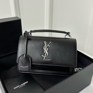 Saint Laurent 생로랑 2024 선셋 체인 지갑 19CM