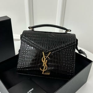 Saint Laurent 생로랑 2024 카산드라 탑 핸들백 / 24CM