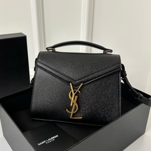 Saint Laurent 생로랑 2024 카산드라 탑 핸들백 / 24CM