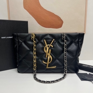 Saint Laurent 생로랑 2023 램스킨 쇼퍼백 38cm