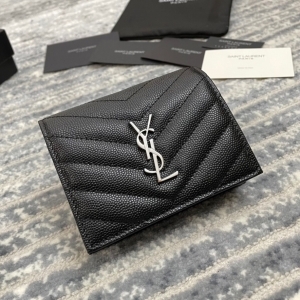 Saint Laurent 생로랑 2022 카드지갑 (금장,은장) 530841 11CM