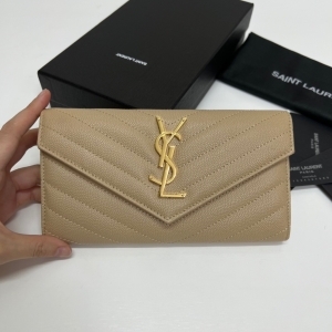 Saint Laurent 생로랑 2022 플랩 장지갑 372264 19CM