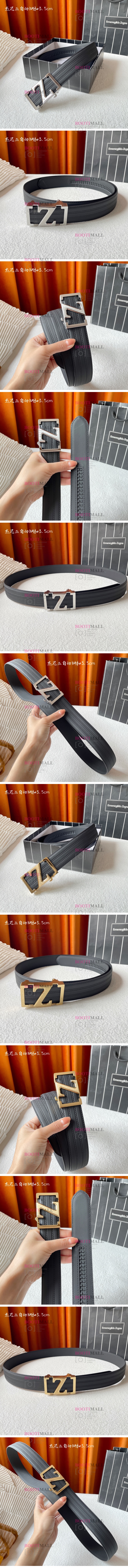 Zegna 제냐 2023 벨트 폭 3.5cm (금장,은장) 1