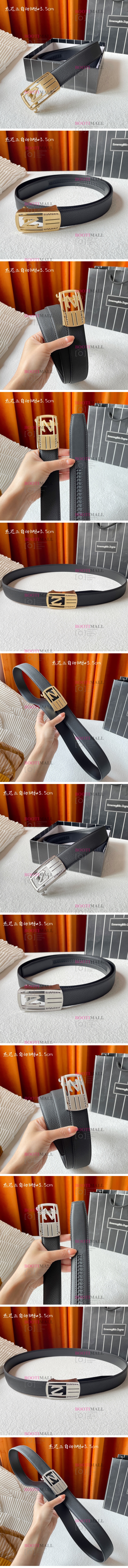 Zegna 제냐 2023 벨트 폭 3.5cm (금장,은장) 1