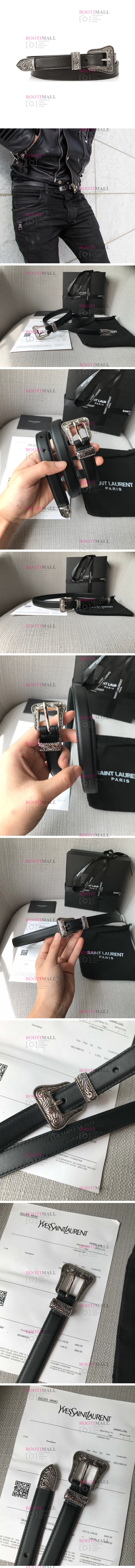 saint Laurent 생로랑 2022 LADY 벨트 폭 2cm 1