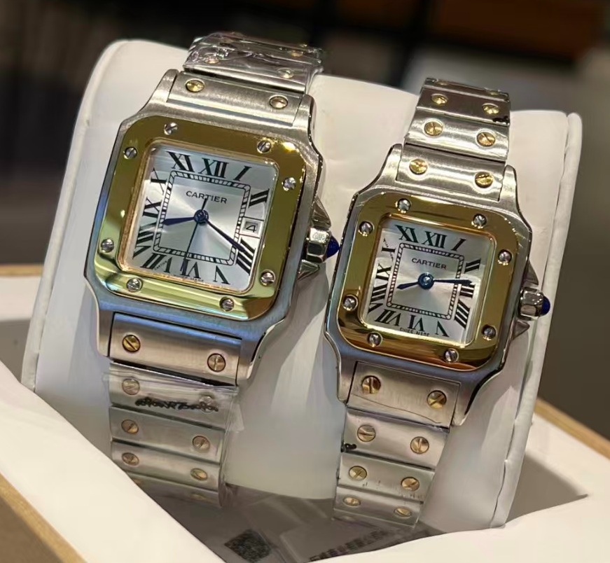 Cartier Santos Large Model YG BEST EDITION 산토스 LM 옐로우 골드 (쿼츠)