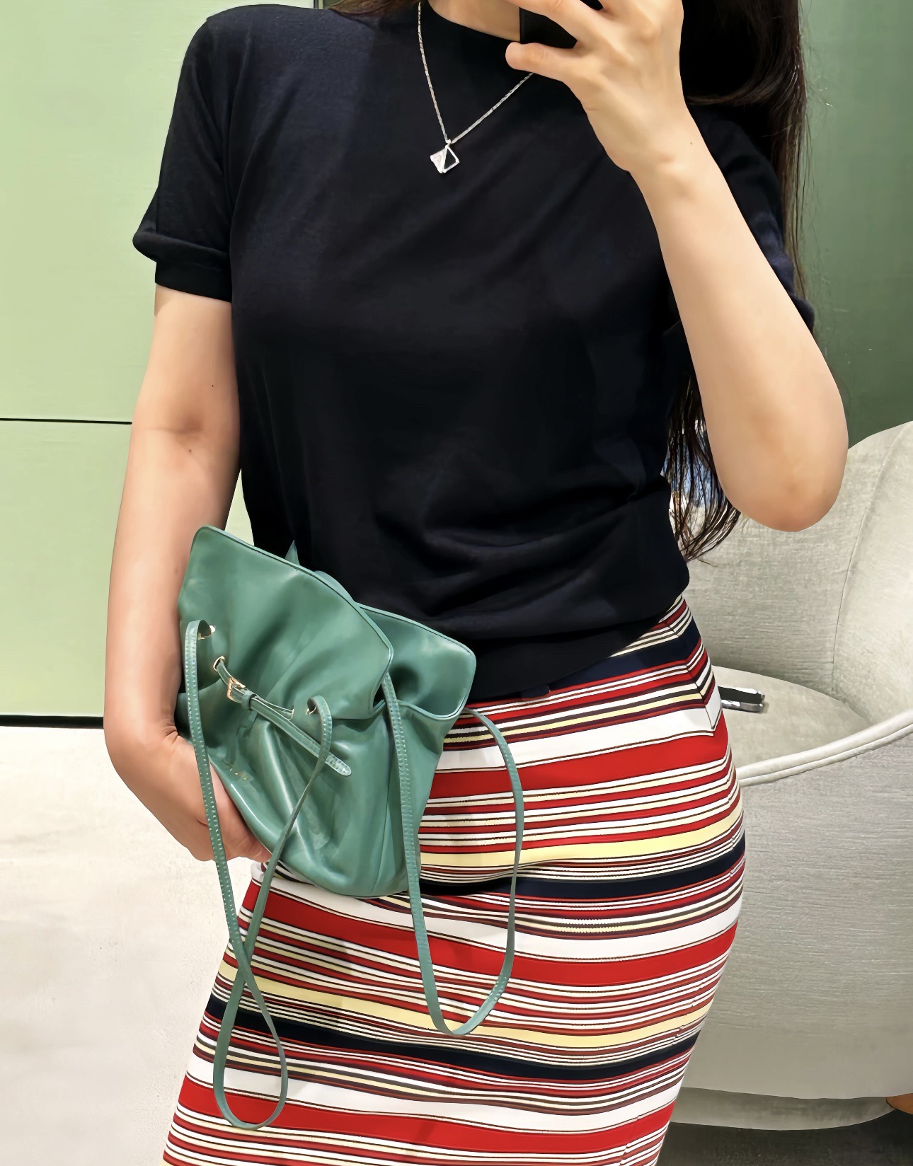 PRADA 프라다 클라우드(Cloud) 패디드 숄더백 1BG586 1