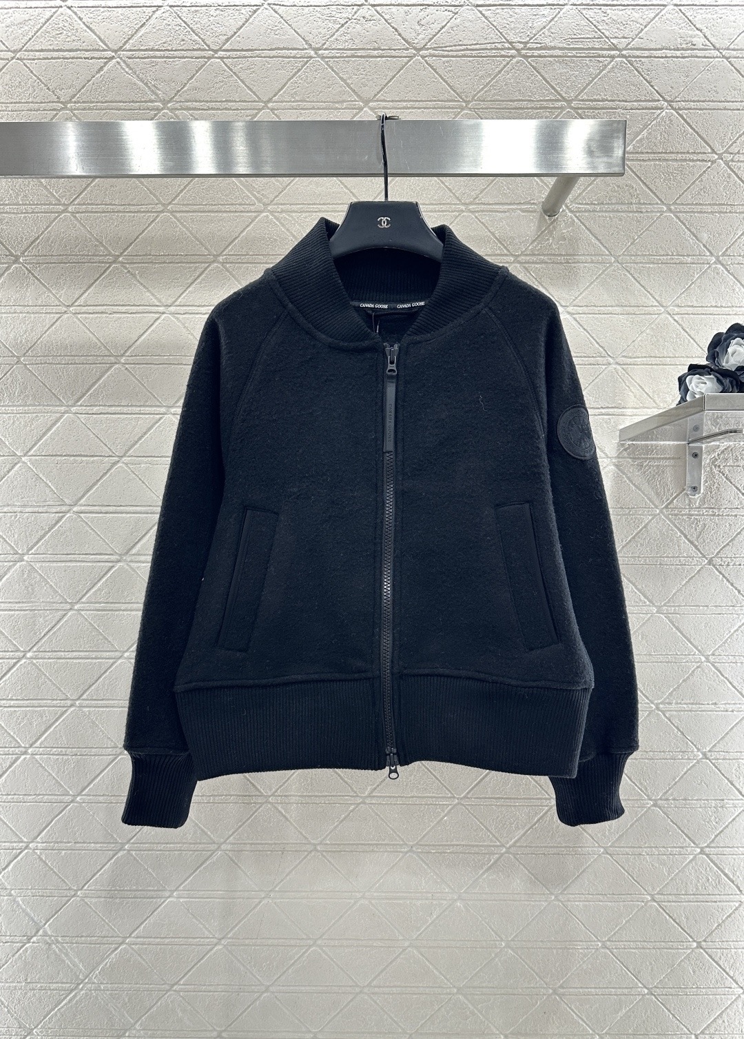 CANADA GOOSE 캐나다구스 FW2025 양모 야구 재킷 1