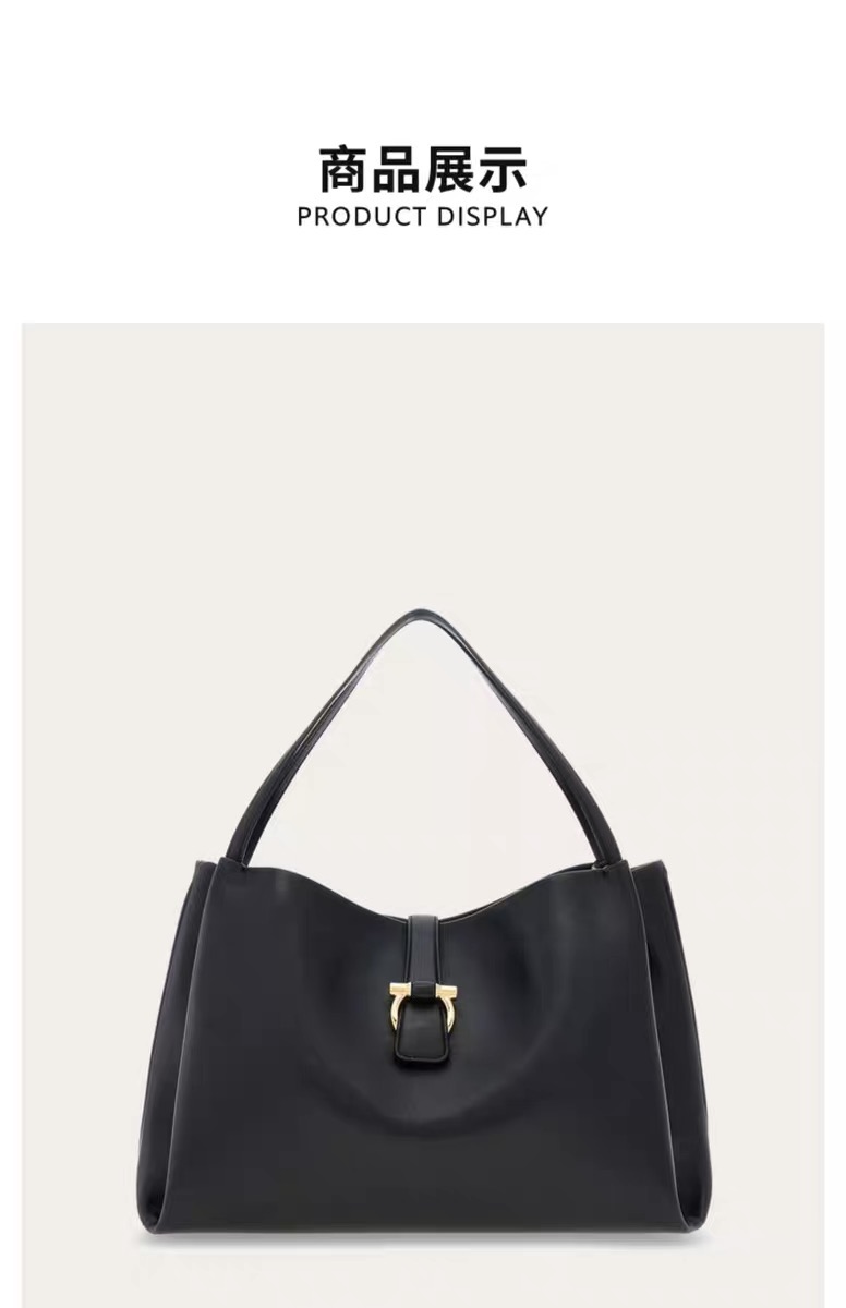 FERRAGAMO 살바토레 페라가모 FW2023 반광택 소가죽 숄더백 9