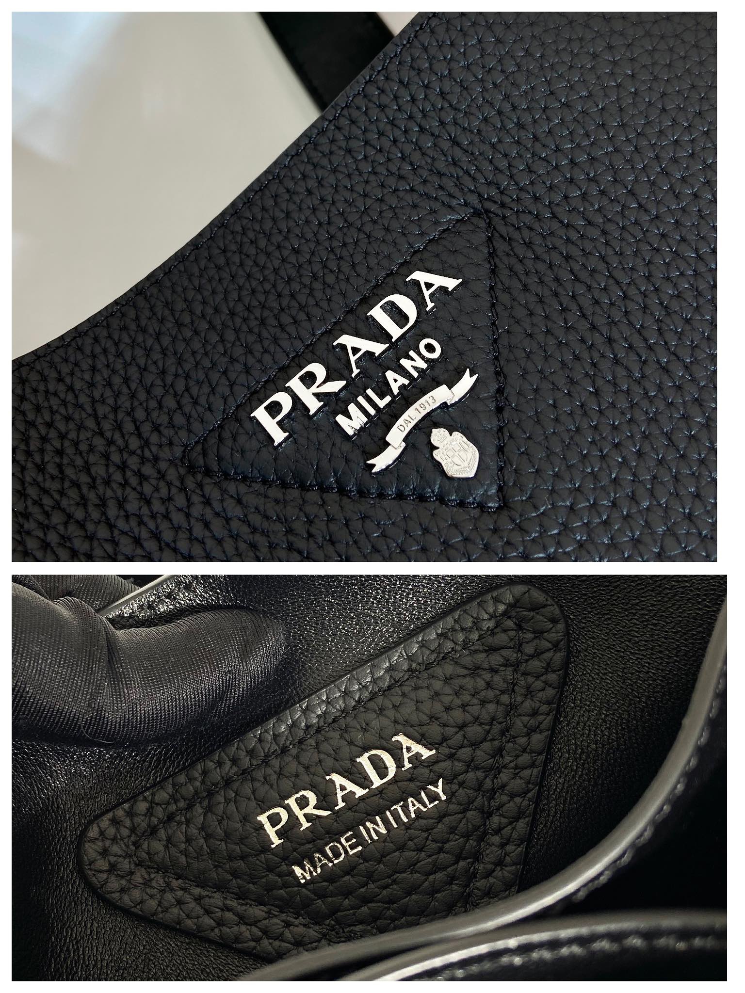 PRADA 프라다 FW2023 대형 송아지 가죽 토트백 12