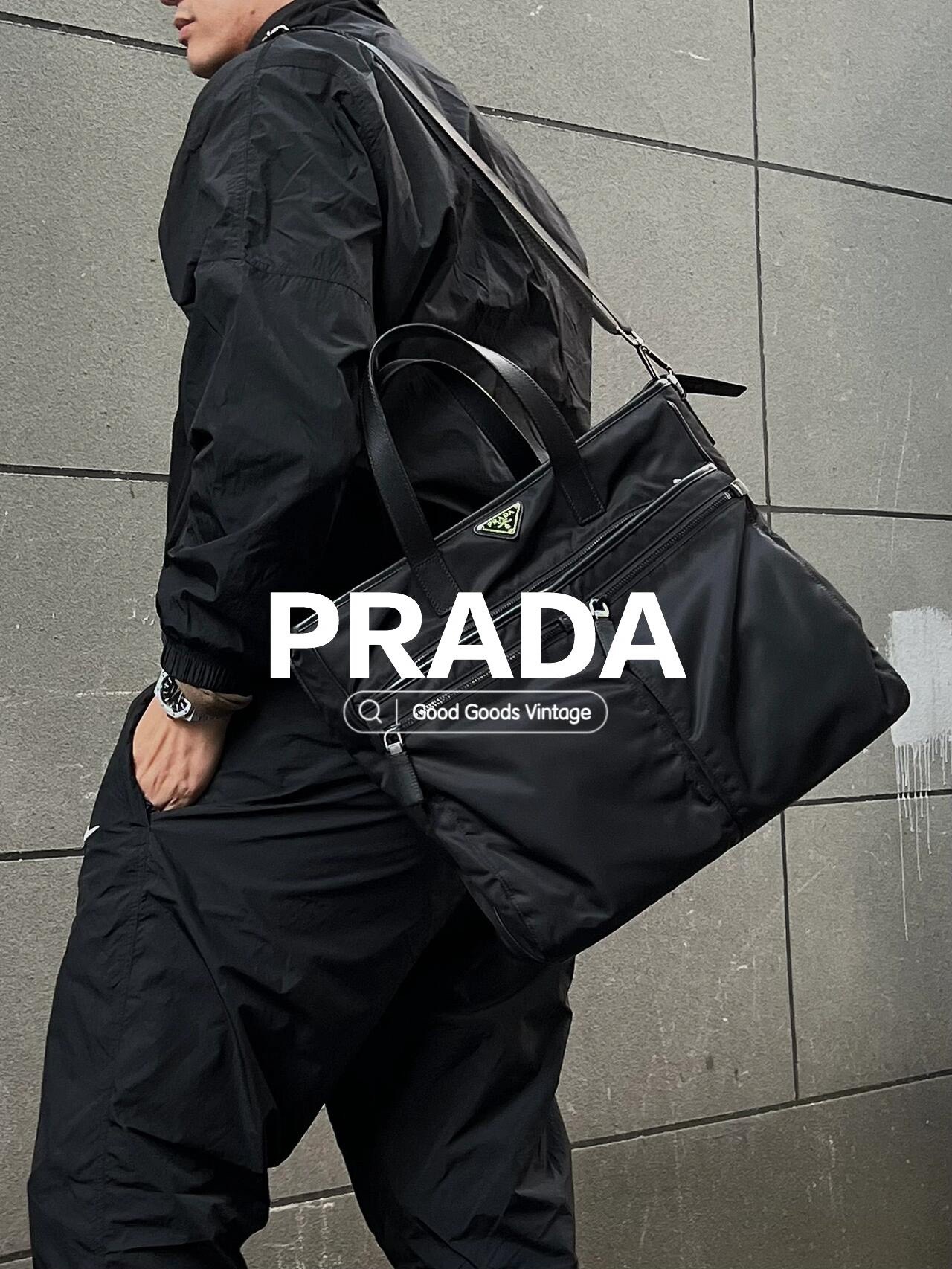 PRADA 프라다 FW2023 나일론 멀티포켓 토트백 3