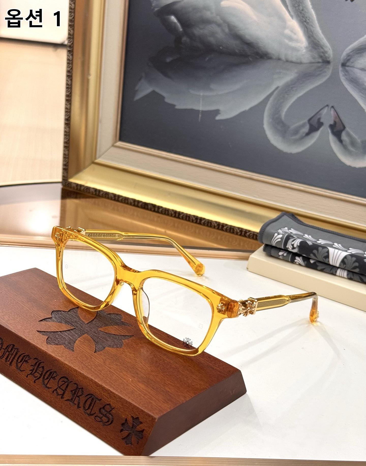 Chrome Hearts 크롬하츠 FW2024 십자 꽃 무늬 안경 7