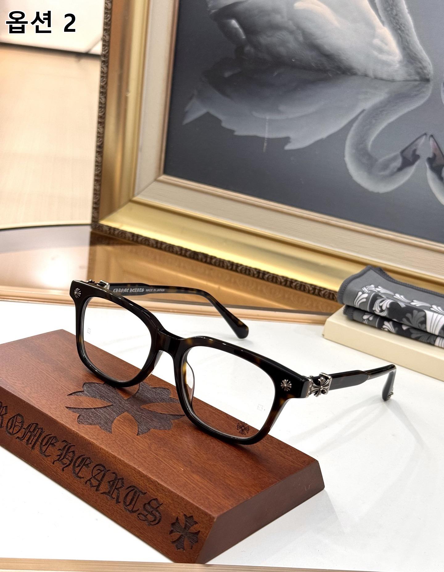 Chrome Hearts 크롬하츠 FW2024 십자 꽃 무늬 안경 8