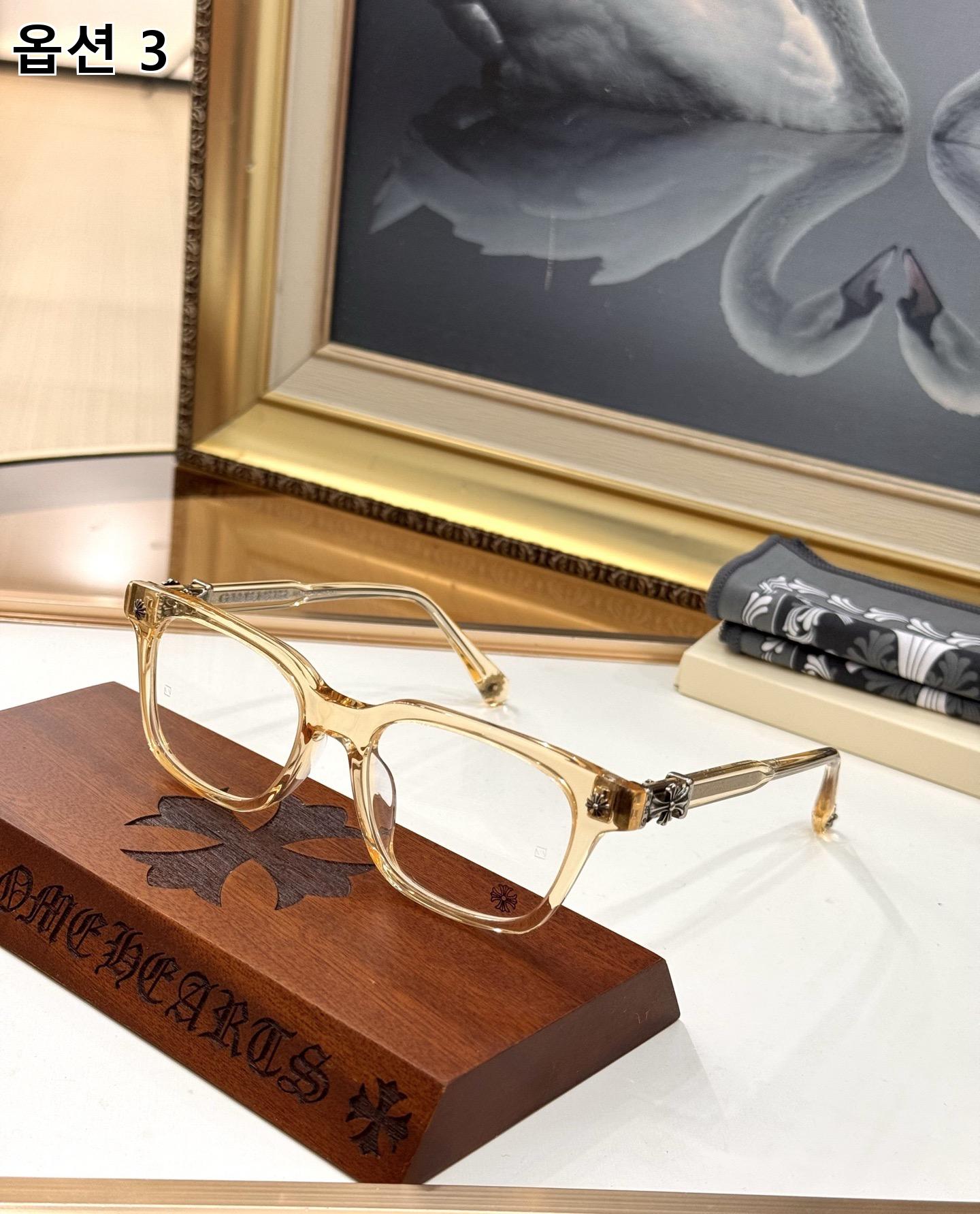 Chrome Hearts 크롬하츠 FW2024 십자 꽃 무늬 안경 9