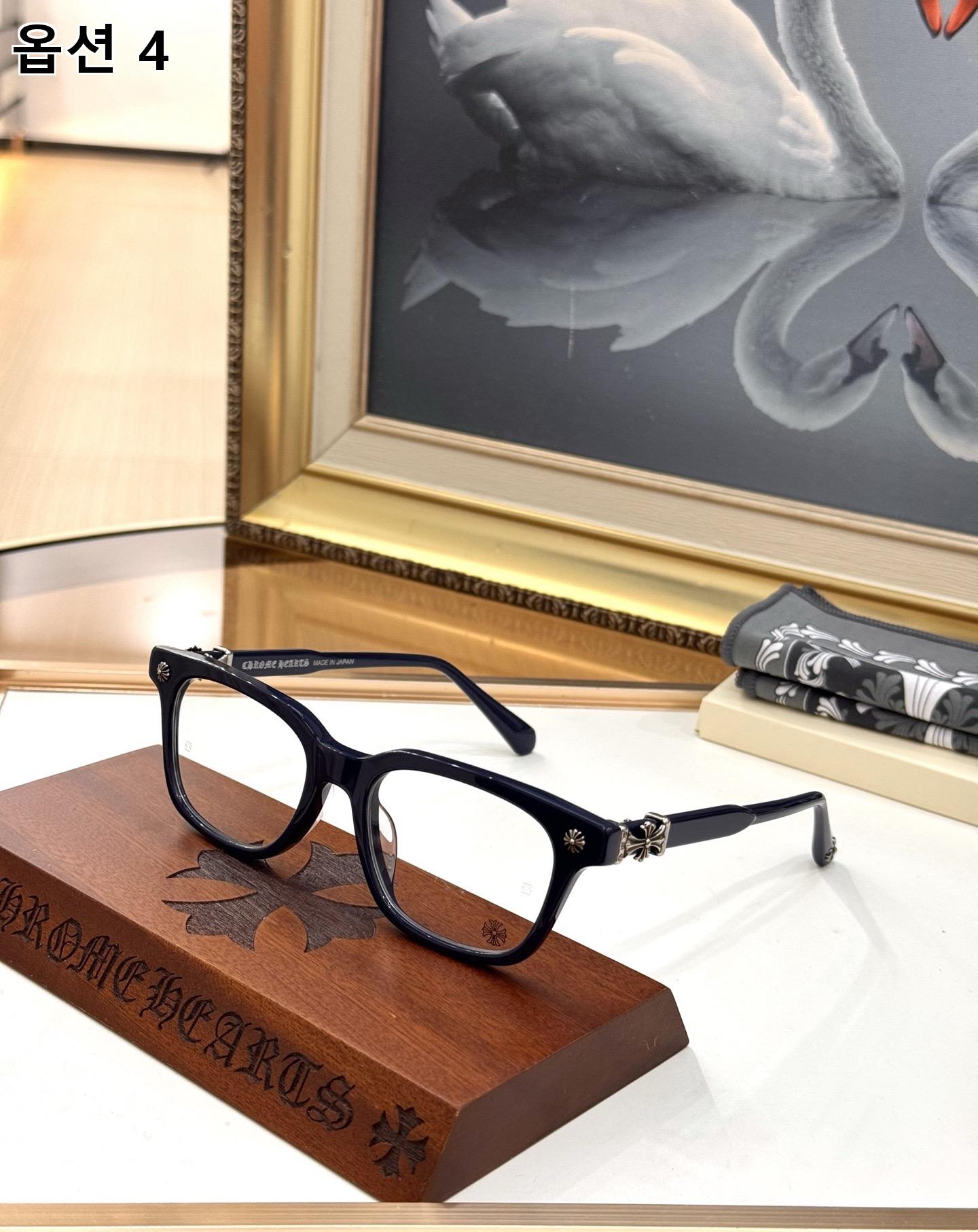 Chrome Hearts 크롬하츠 FW2024 십자 꽃 무늬 안경 10