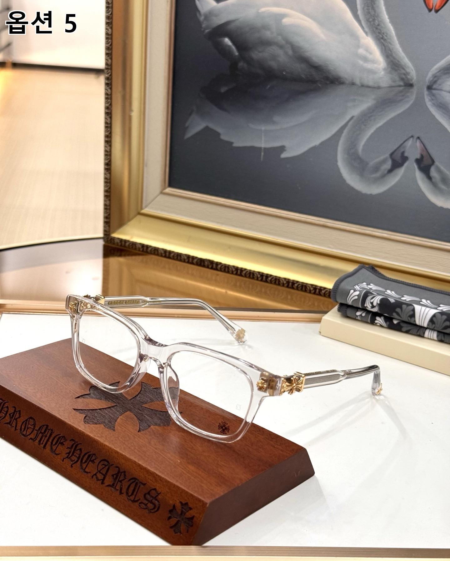 Chrome Hearts 크롬하츠 FW2024 십자 꽃 무늬 안경 11