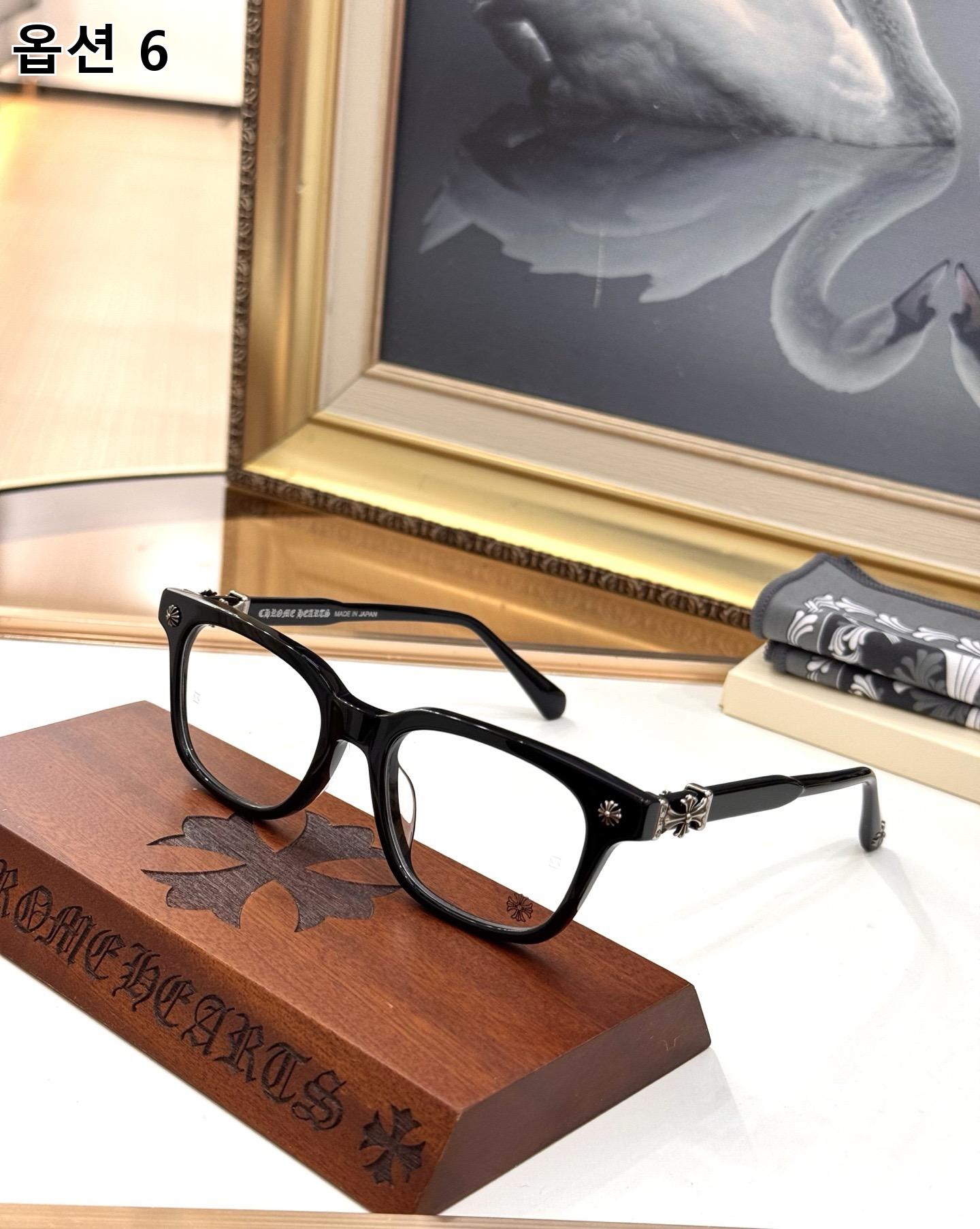 Chrome Hearts 크롬하츠 FW2024 십자 꽃 무늬 안경 12