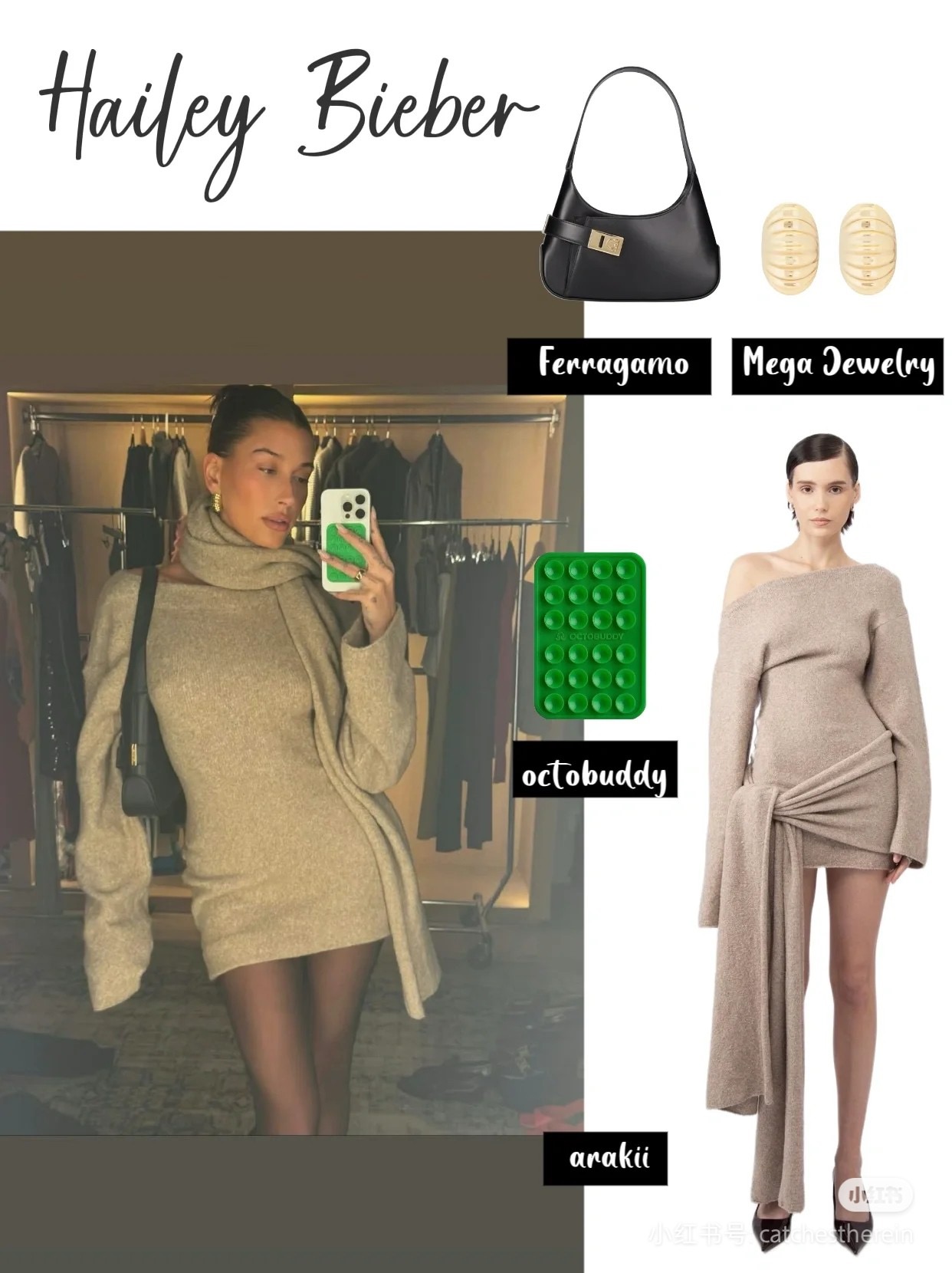 FERRAGAMO 페라가모 간치니 스트랩 숄더백 EE-216295 2