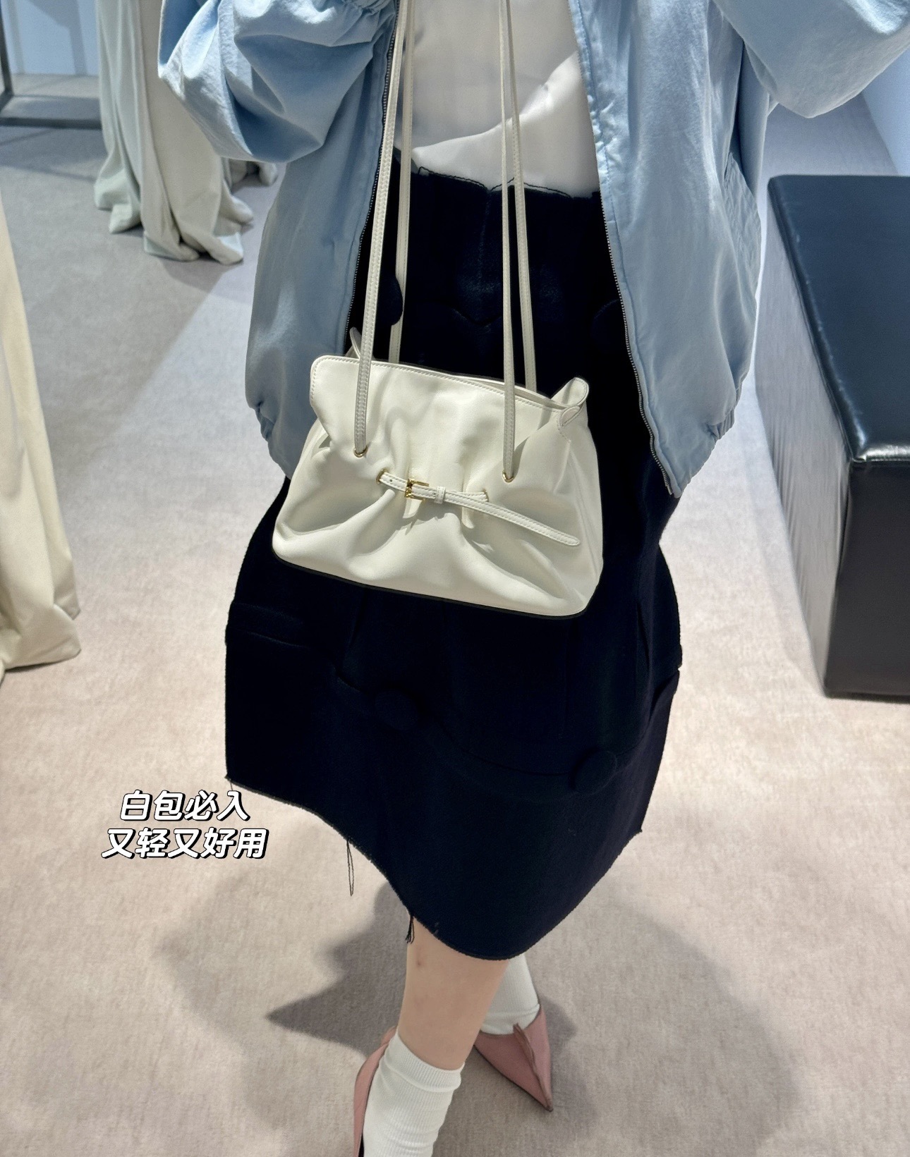 PRADA 프라다 클라우드(Cloud) 패디드 숄더백 1BG586 5