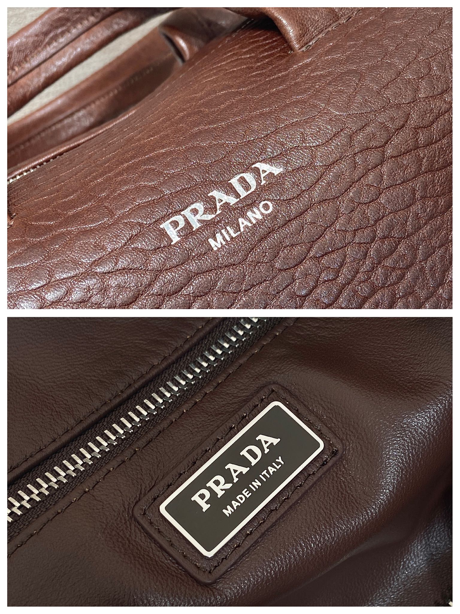 PRADA 프라다 FW2023 나파 가죽 토트백 11