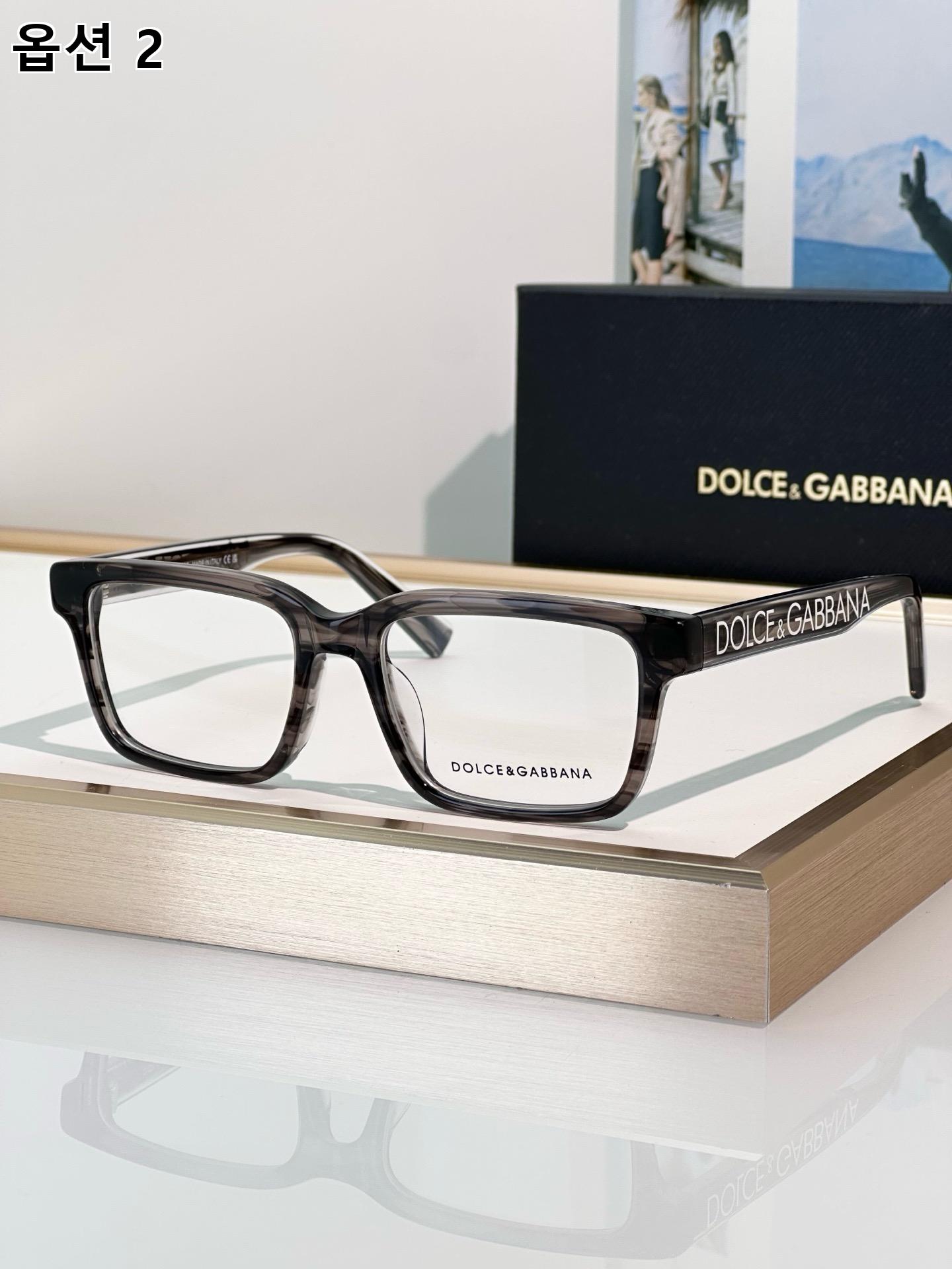 DOLCE&GABBANA 돌체앤가바나 SS2024 클래식 사각 안경 2