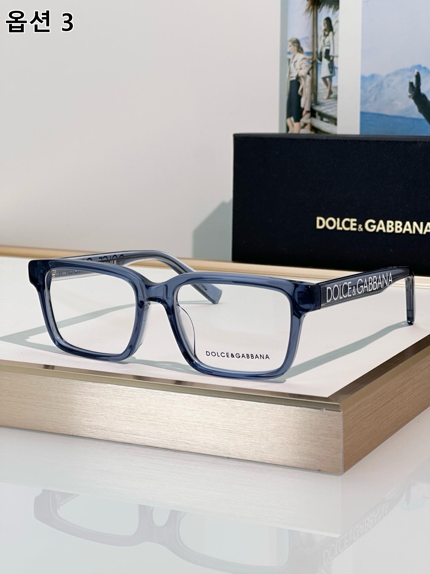 DOLCE&GABBANA 돌체앤가바나 SS2024 클래식 사각 안경 3
