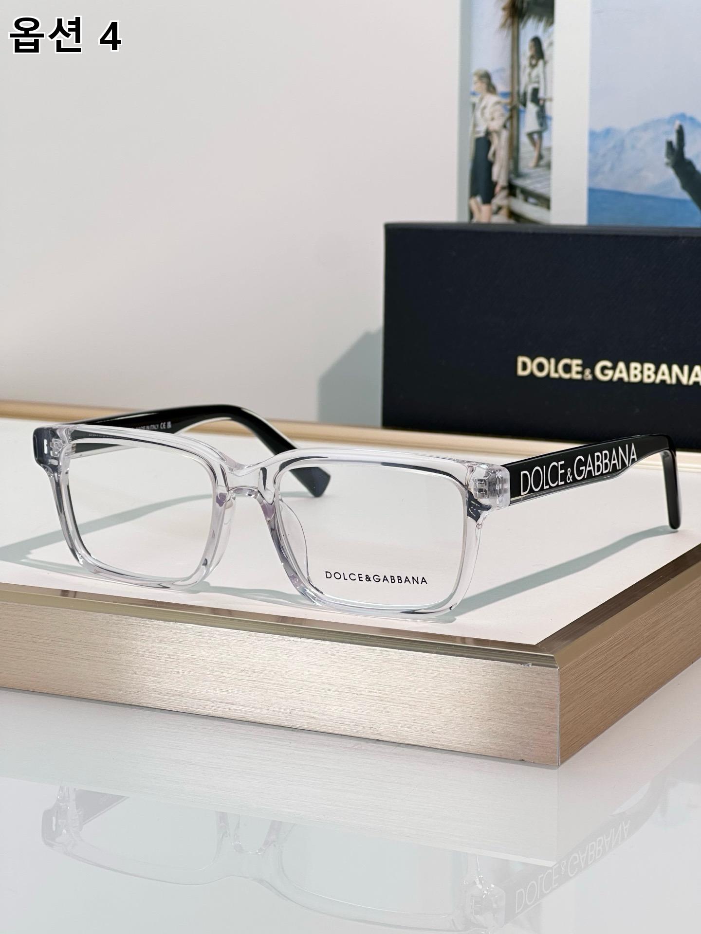 DOLCE&GABBANA 돌체앤가바나 SS2024 클래식 사각 안경 4