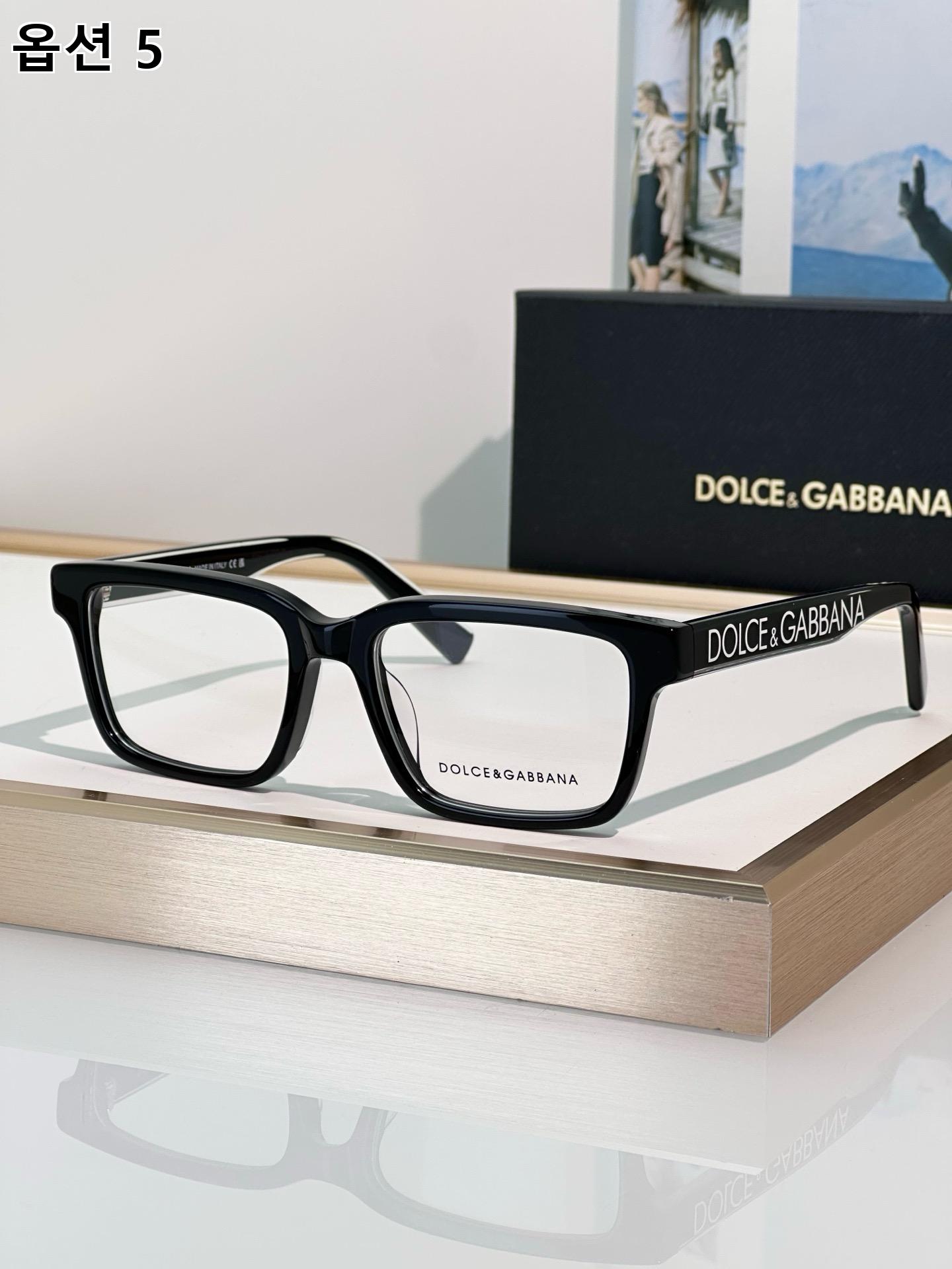 DOLCE&GABBANA 돌체앤가바나 SS2024 클래식 사각 안경 5