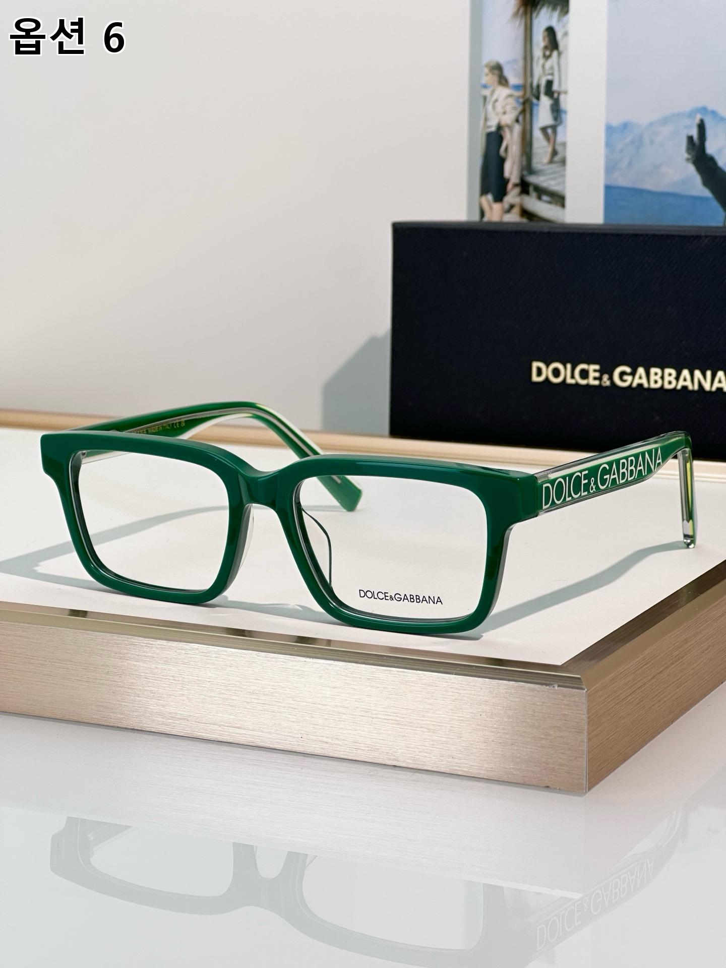 DOLCE&GABBANA 돌체앤가바나 SS2024 클래식 사각 안경 6