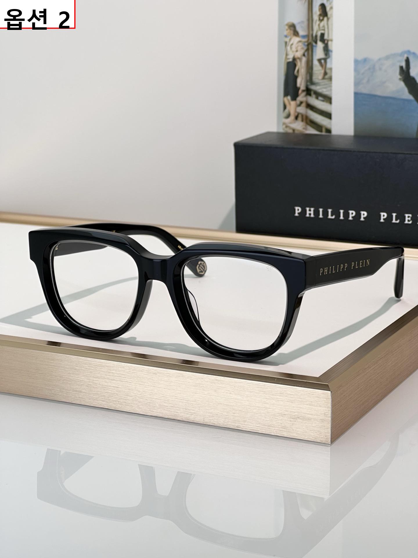 PHILIPP PLEIN 필립플레인 FW2024 클래식 아세테이트 안경 2