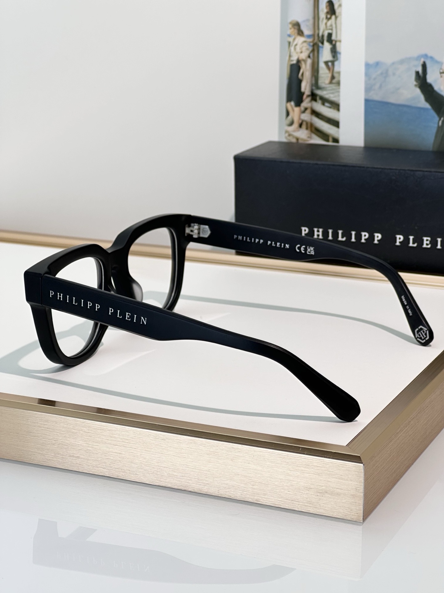 PHILIPP PLEIN 필립플레인 FW2024 클래식 아세테이트 안경 7