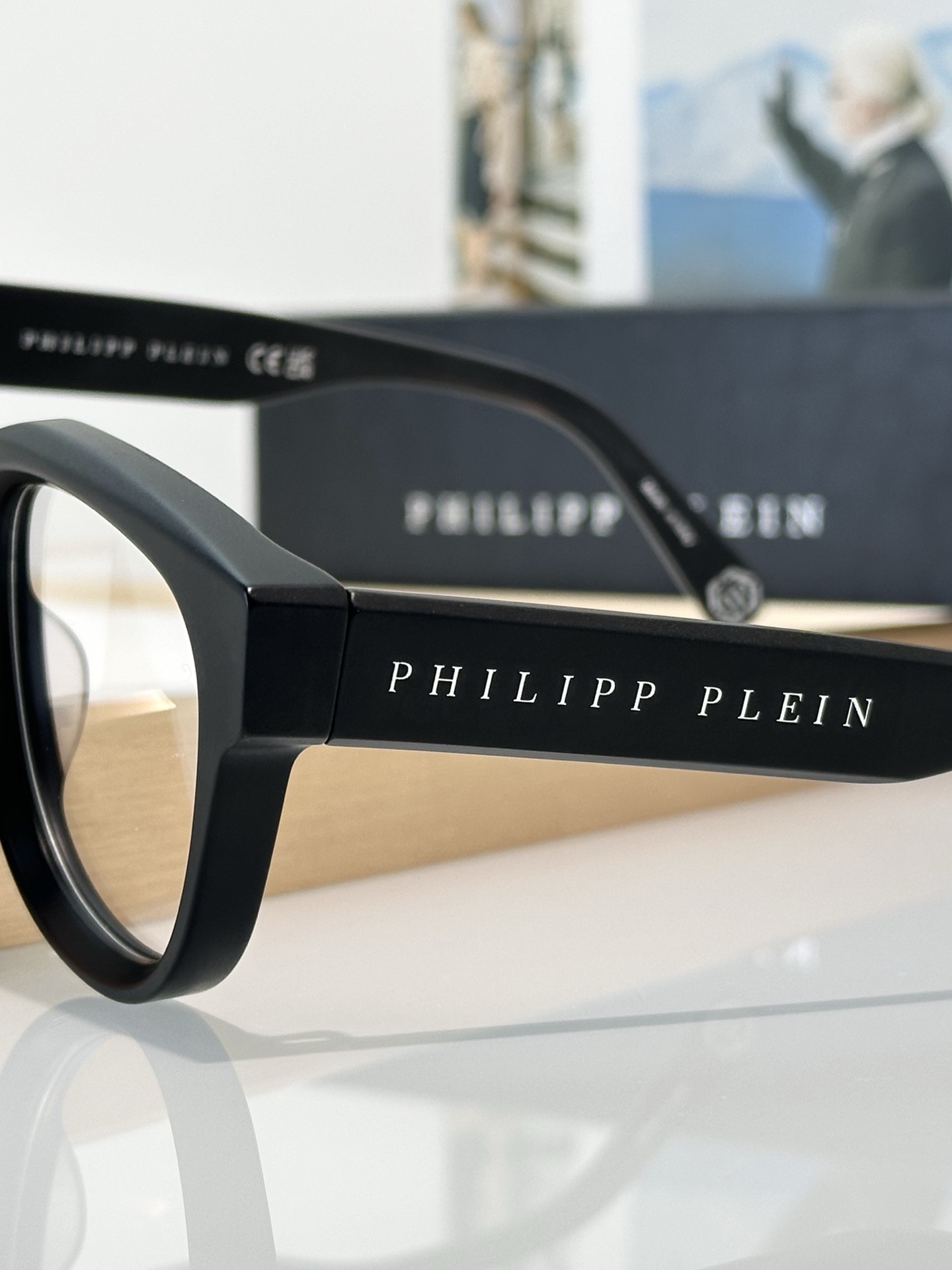 PHILIPP PLEIN 필립플레인 FW2024 클래식 아세테이트 안경 9