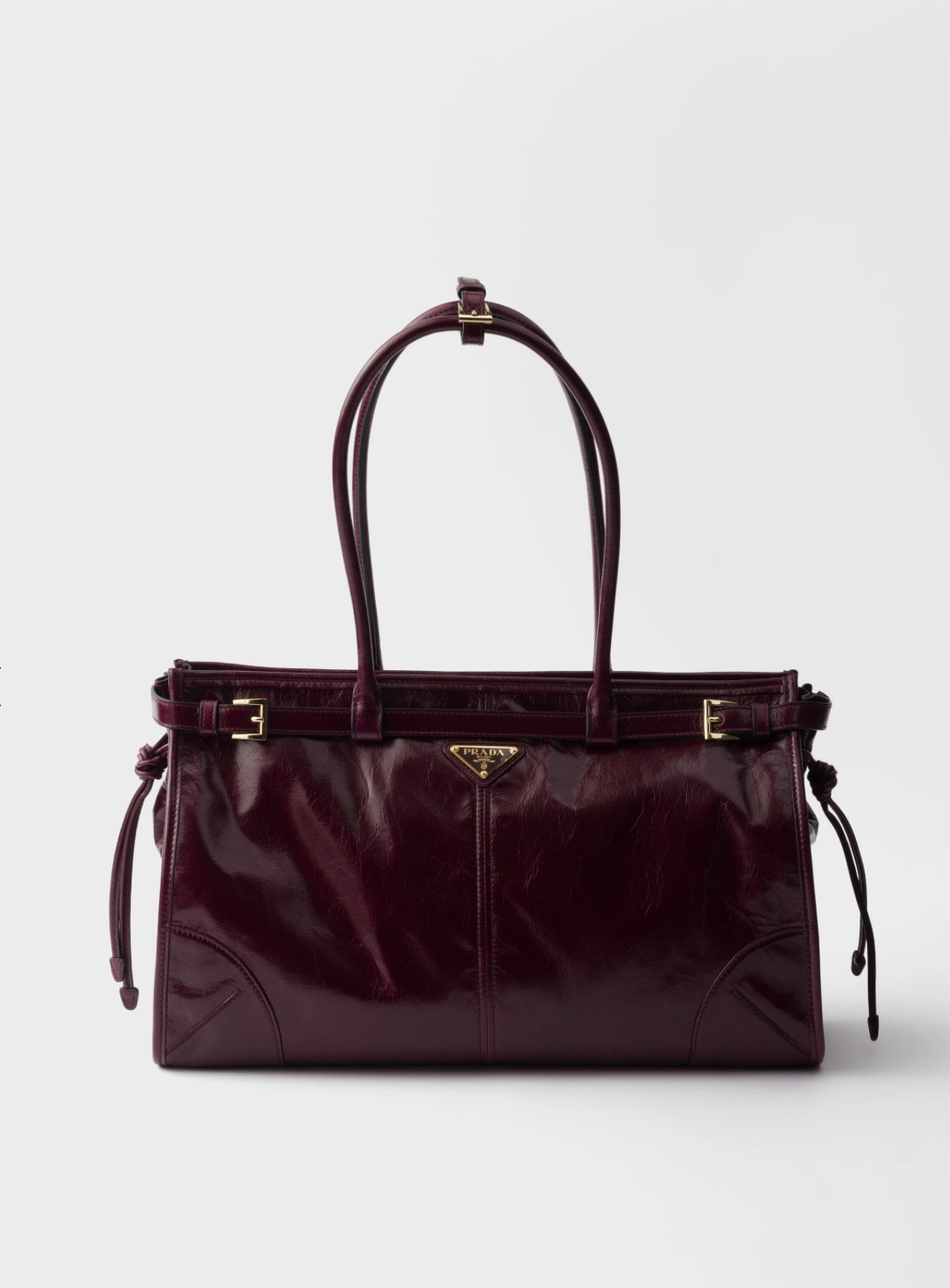 PRADA 프라다 FW2023 유광 가죽 토트백 1