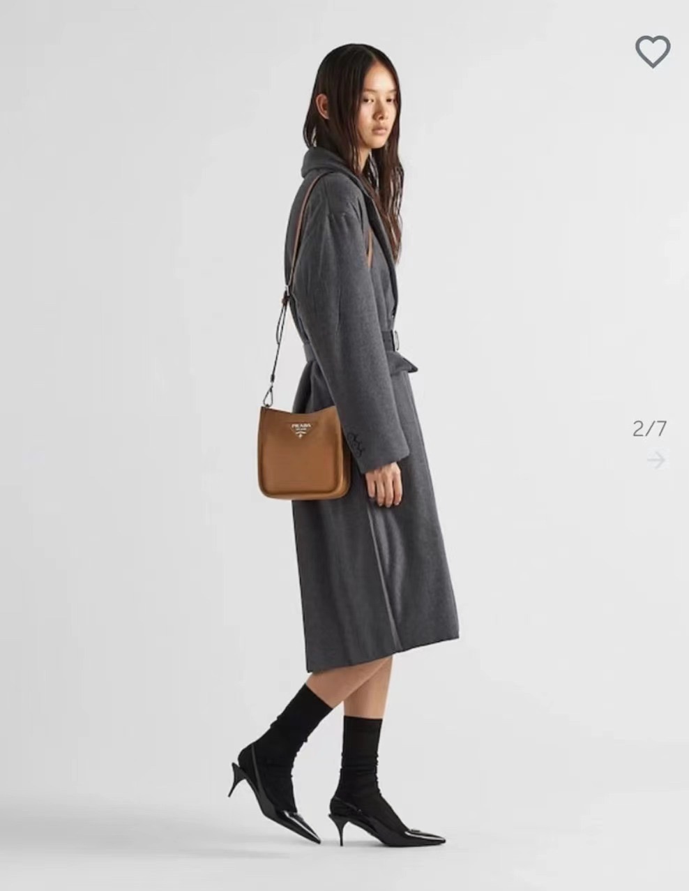 PRADA 프라다 FW2023 가죽 크로스바디 백 1