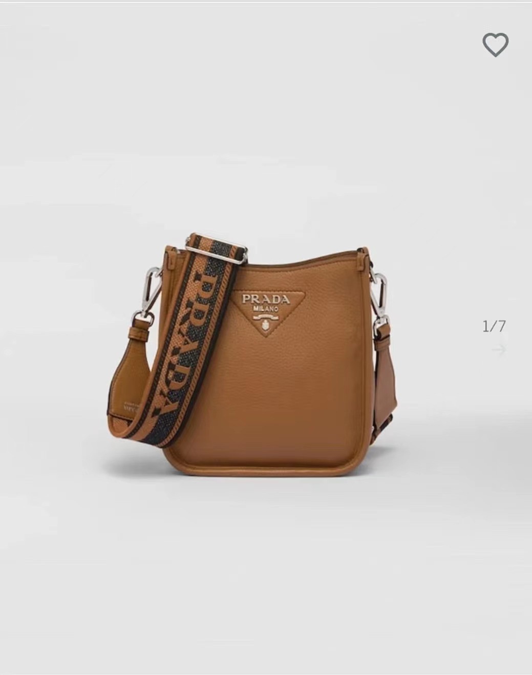 PRADA 프라다 FW2023 가죽 크로스바디 백 2