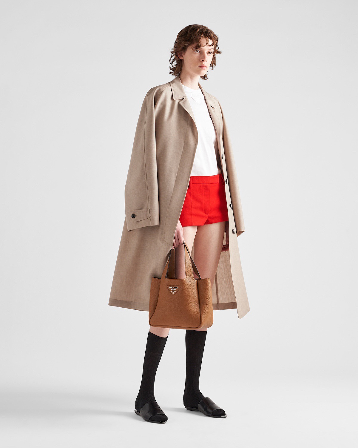 PRADA 프라다 FW2023 소가죽 토트백 1