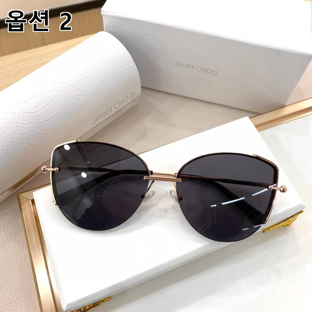 JIMMY CHOO 지미추 FW2024 원형 프레임 선글라스 12