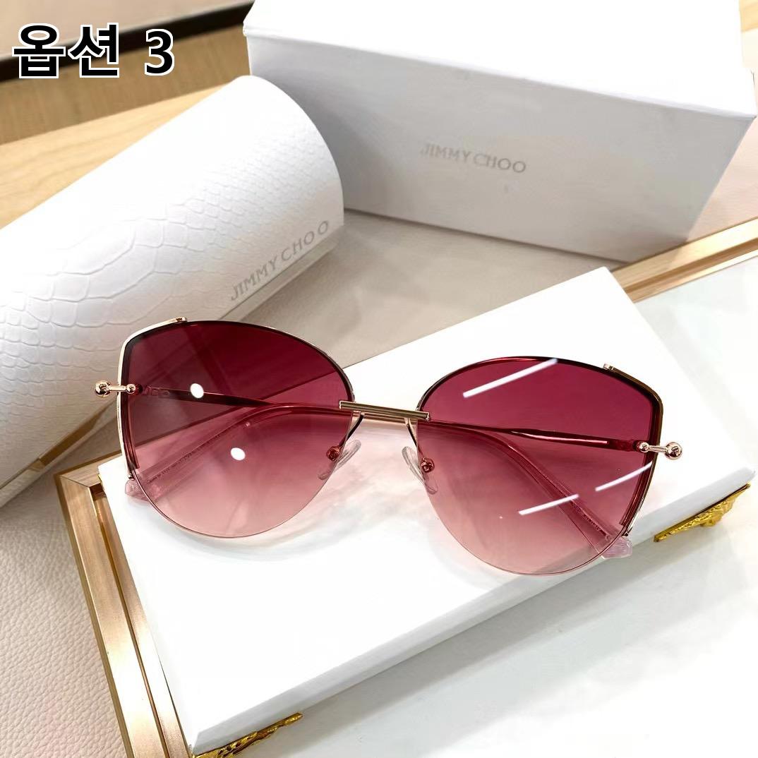 JIMMY CHOO 지미추 FW2024 원형 프레임 선글라스 13