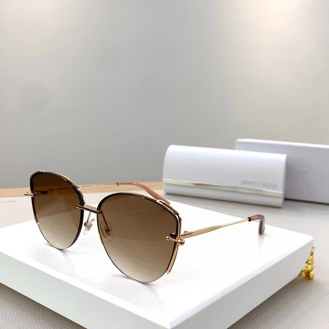 JIMMY CHOO 지미추 FW2024 원형 프레임 선글라스 16