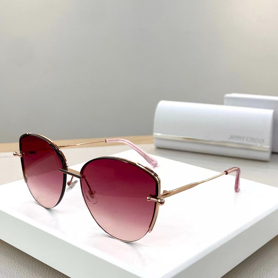 JIMMY CHOO 지미추 FW2024 원형 프레임 선글라스 18