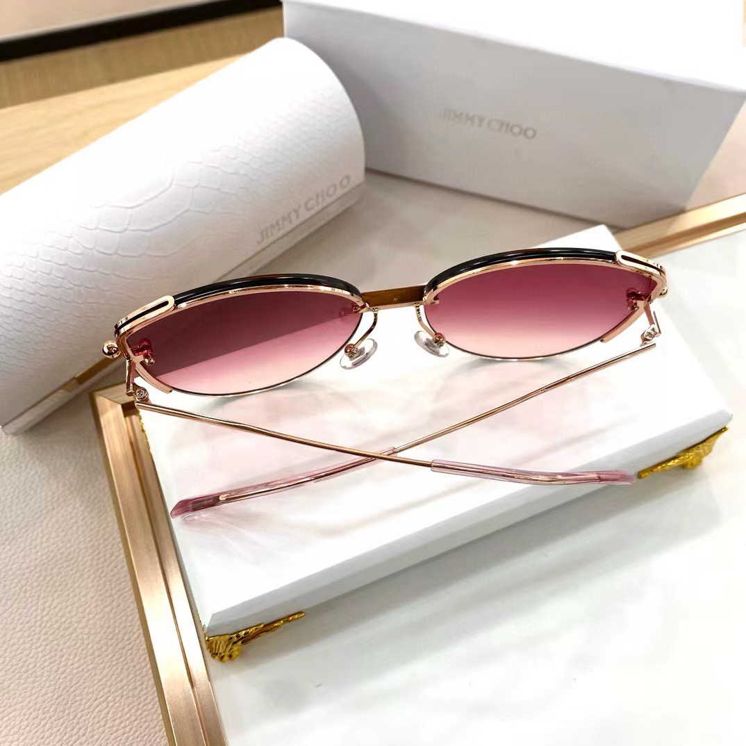 JIMMY CHOO 지미추 FW2024 원형 프레임 선글라스 21