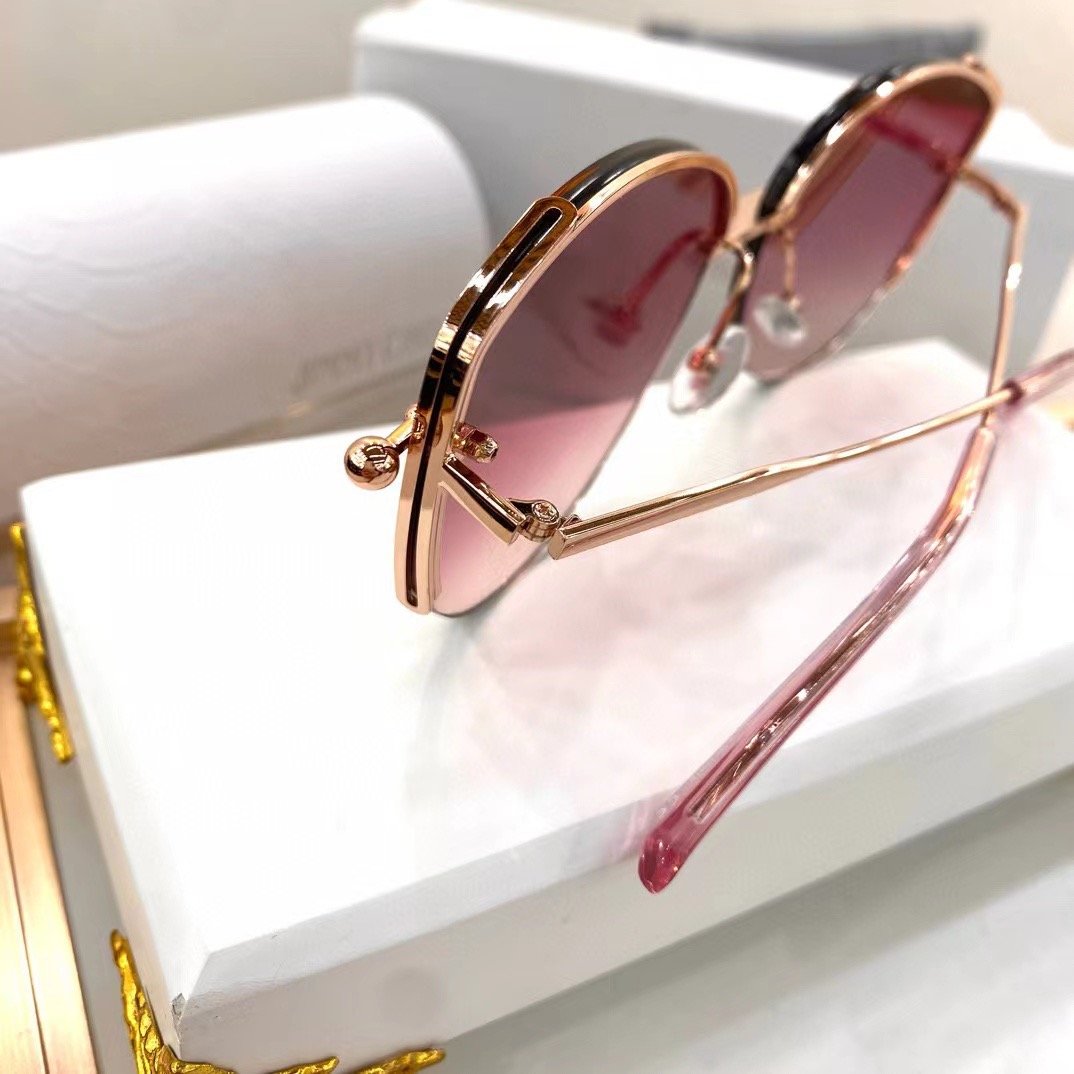 JIMMY CHOO 지미추 FW2024 원형 프레임 선글라스 22