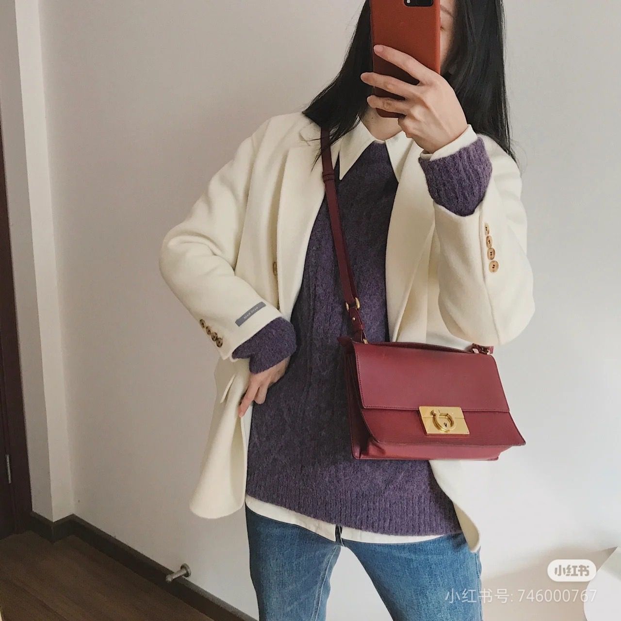 FERRAGAMO 페라가모 간치니 클래식 플랩 숄더 & 크로스백 미디엄 FZ-21E099 1