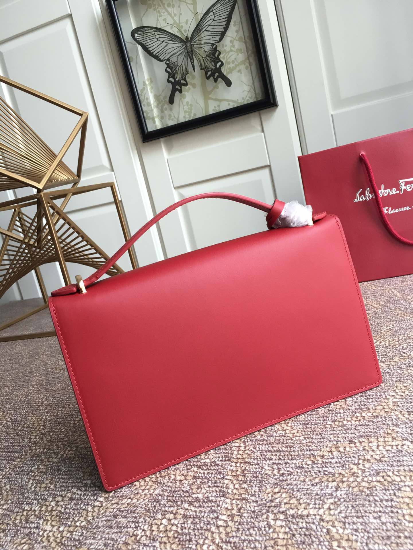 FERRAGAMO 페라가모 간치니 클래식 플랩 숄더 & 크로스백 미디엄 FZ-21E099 9