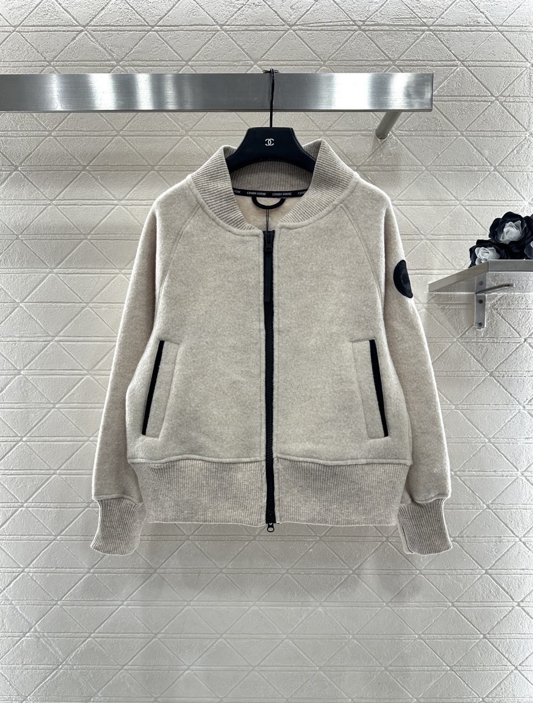 CANADA GOOSE 캐나다구스 FW2025 양모 야구 재킷 1