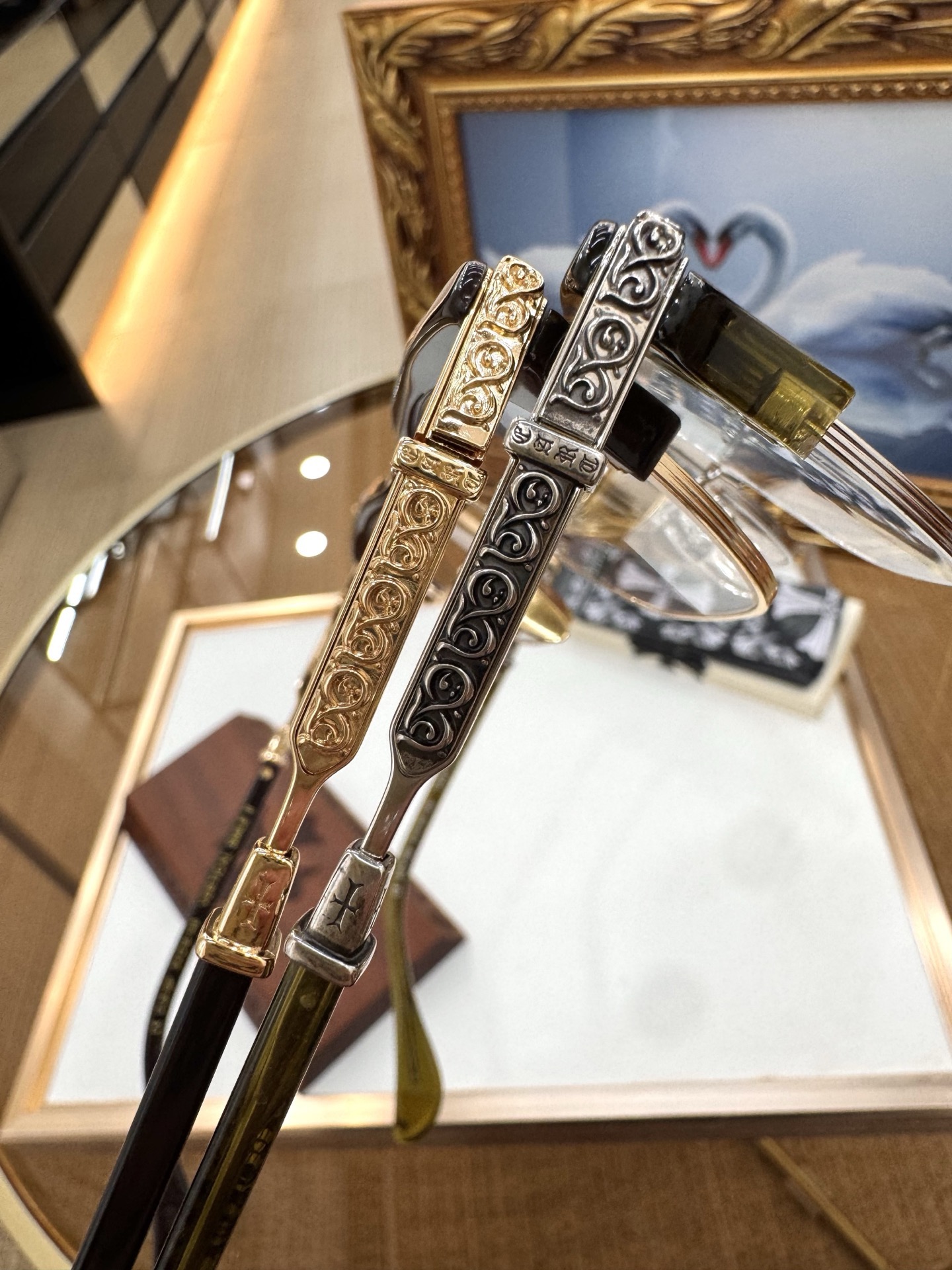 Chrome Hearts 크롬하츠 FW2023 VERTICAL SMILE II 안경 38